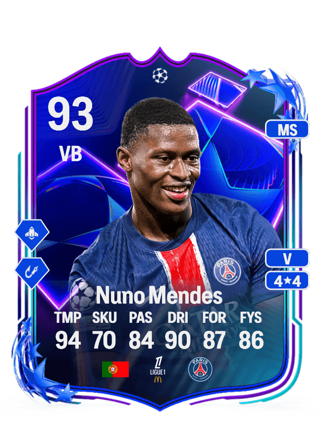Nuno Mendes card