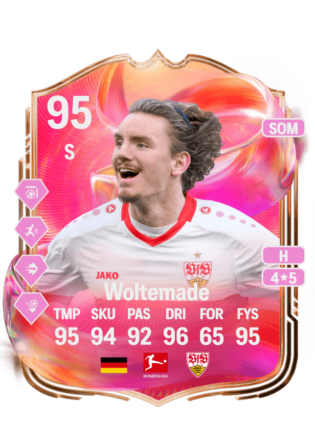 Nick Woltemade card