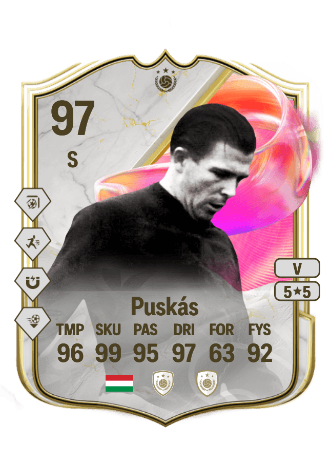 Ferenc Puskás card