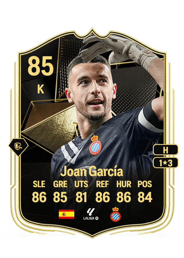 Joan García card