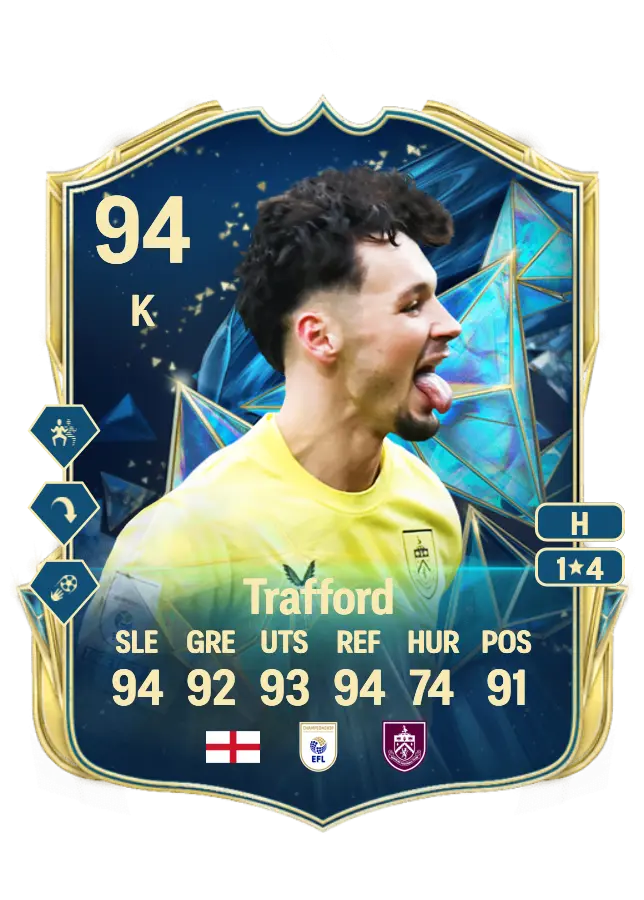 James Trafford card