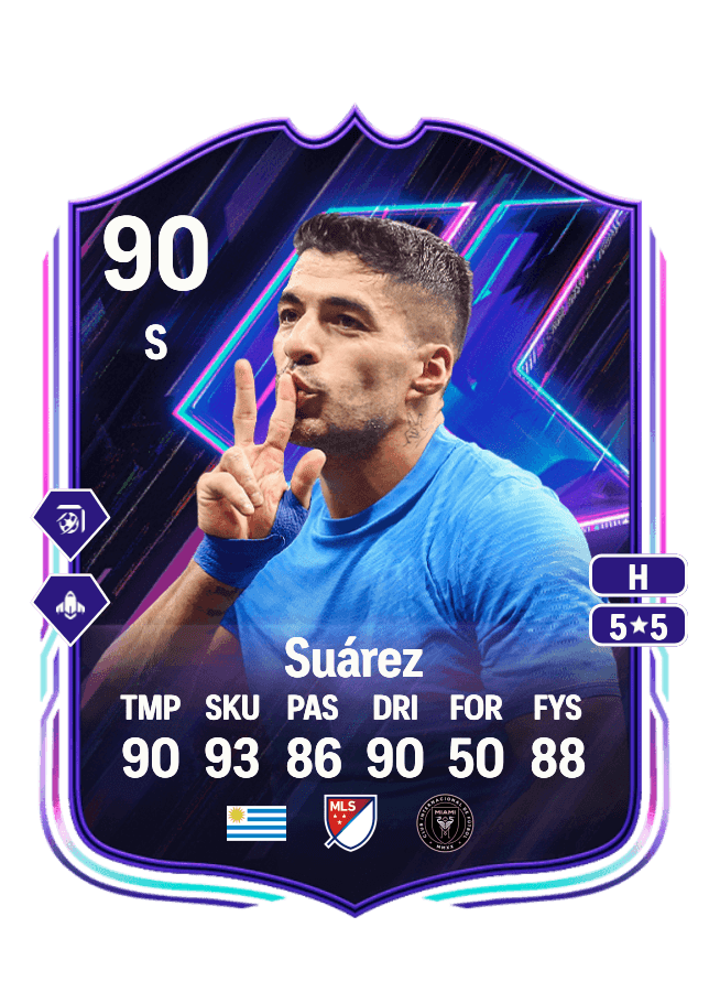 Luis Suárez card