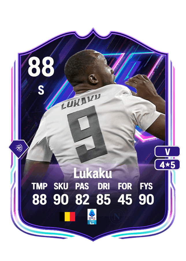 Romelu Lukaku card