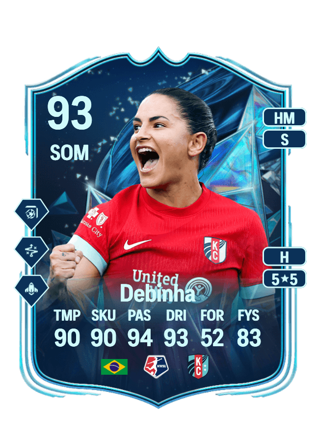 Debinha card