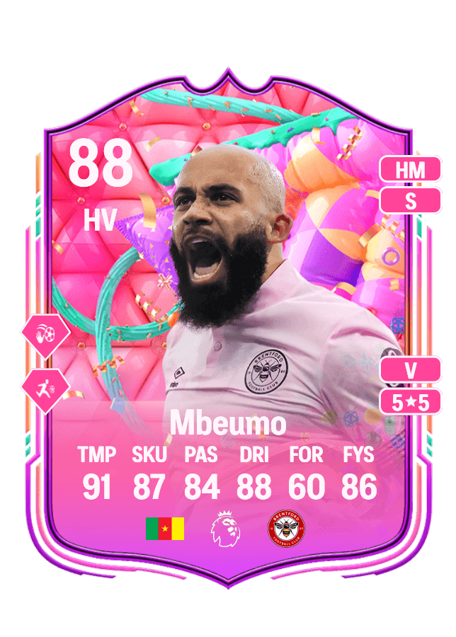 Bryan Mbeumo card