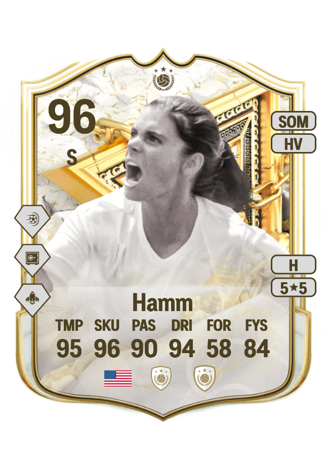 Mia Hamm card