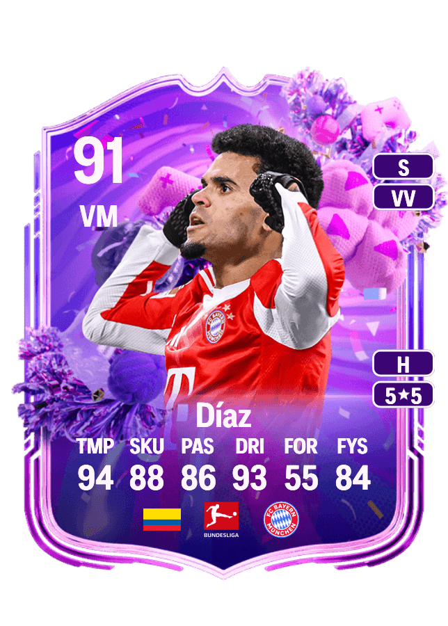 Luis Díaz card
