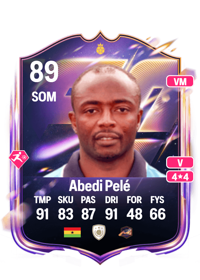 Abedi Pelé card