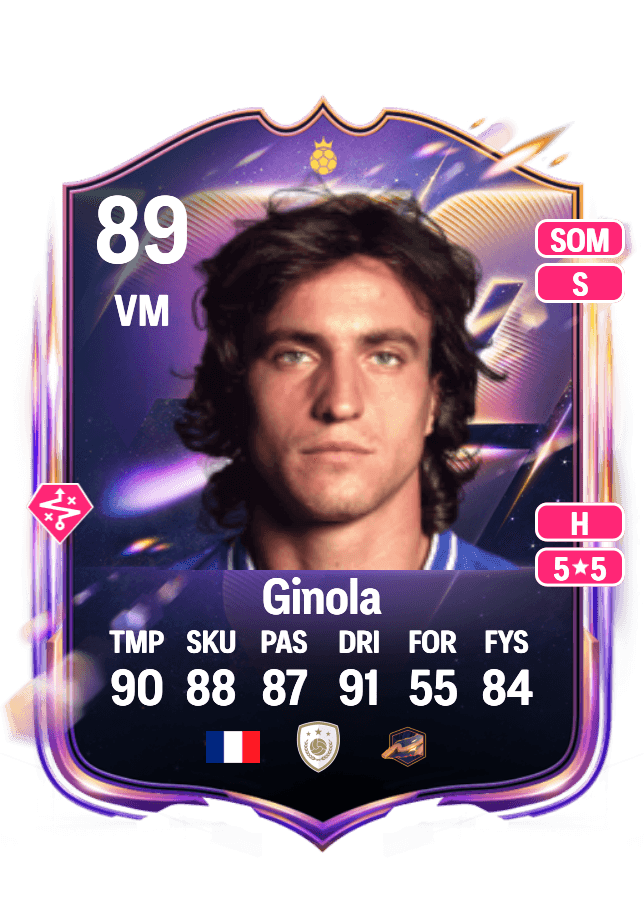 David Ginola card
