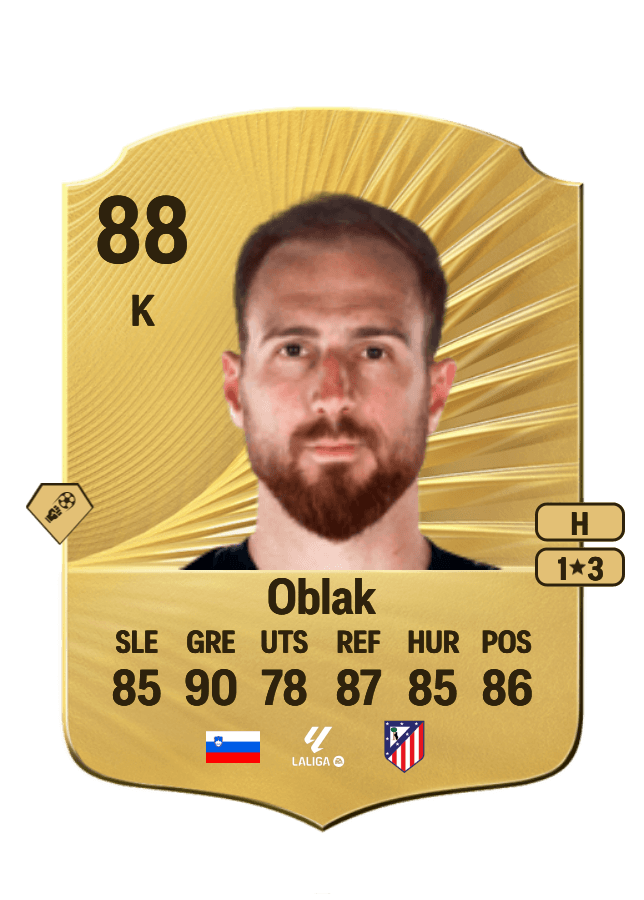 Jan Oblak card