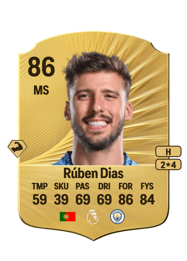 Rúben Dias card