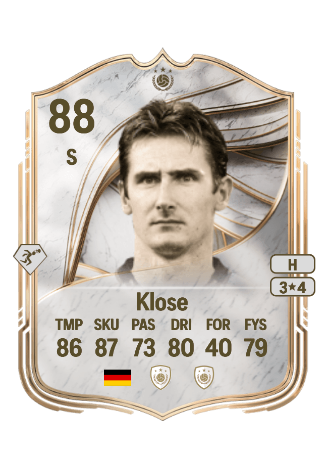 Miroslav Klose card