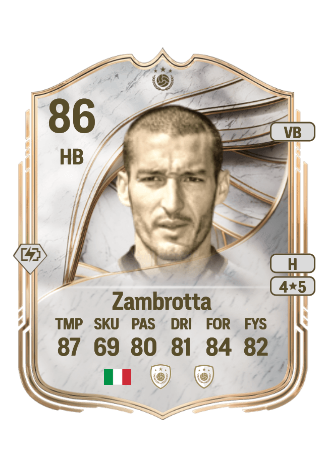 Gianluca Zambrotta card