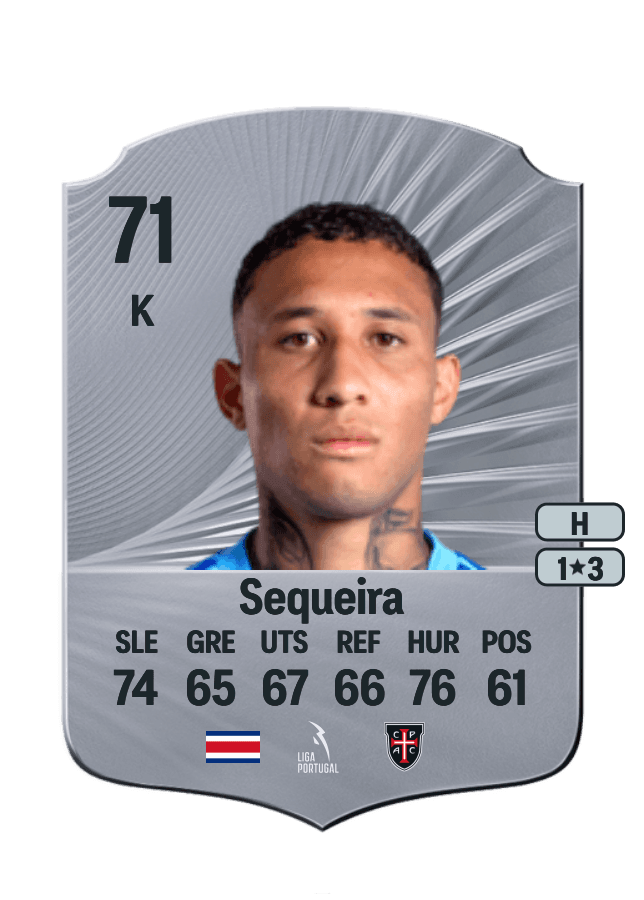 Patrick Gilmar Sequeira card