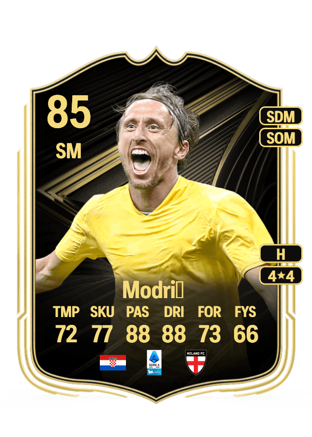 Luka Modrić card
