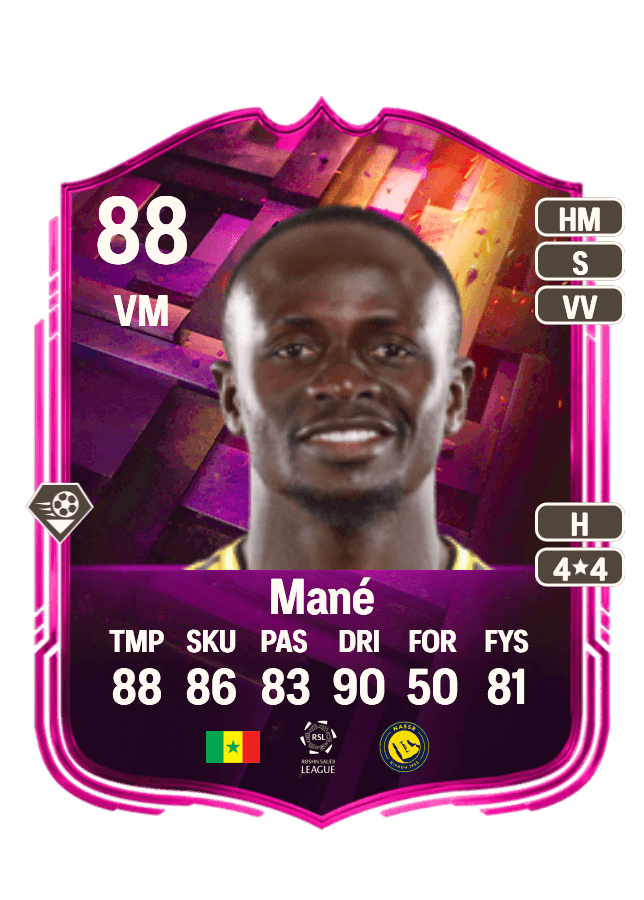 Sadio Mané card