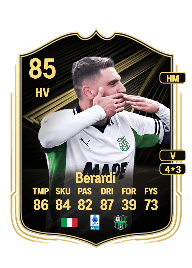 Domenico Berardi card
