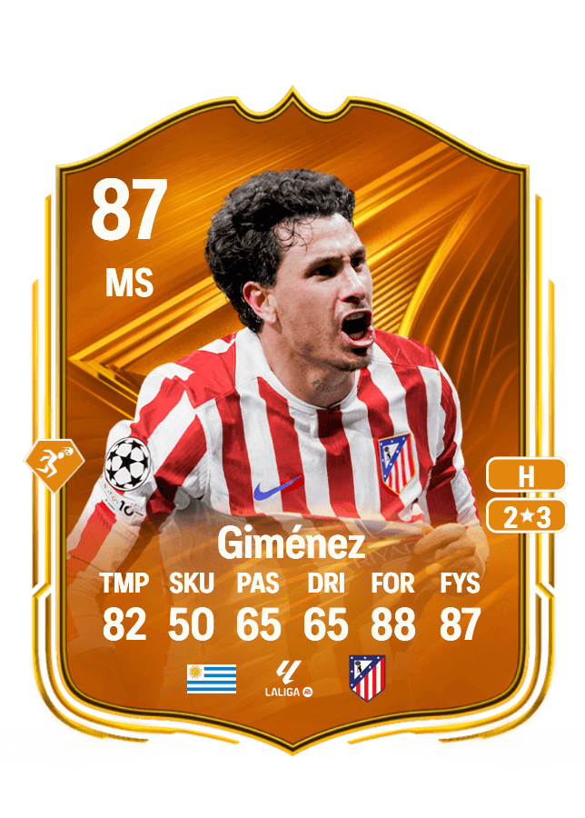 José María Giménez card