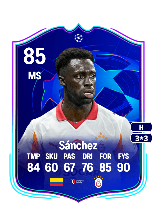 Davinson Sánchez card