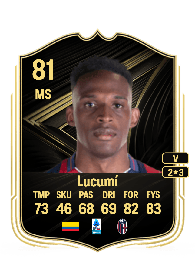 Jhon Lucumí card