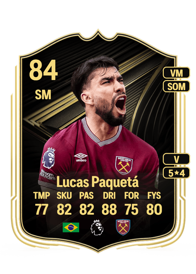 Lucas Paquetá card