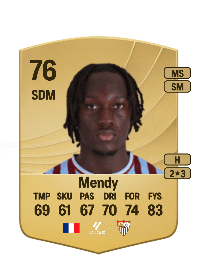 Batista Mendy card