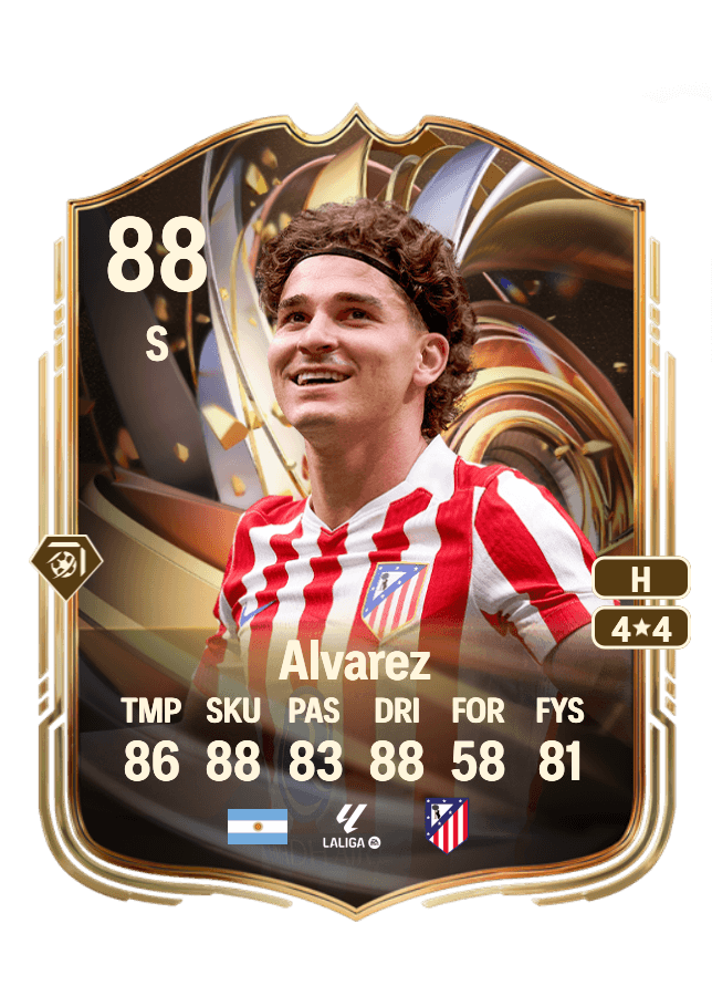 Julián Alvarez card