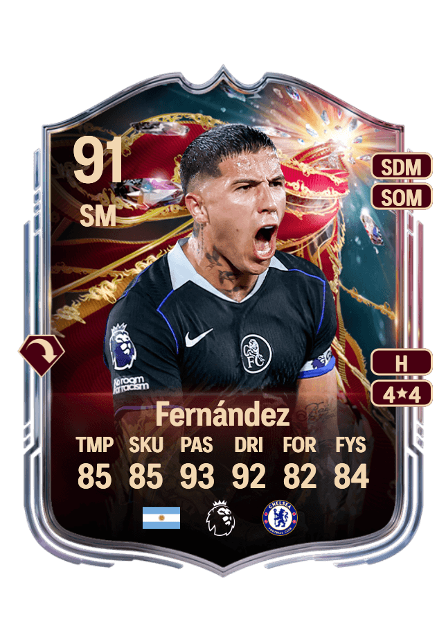 Enzo Fernández card