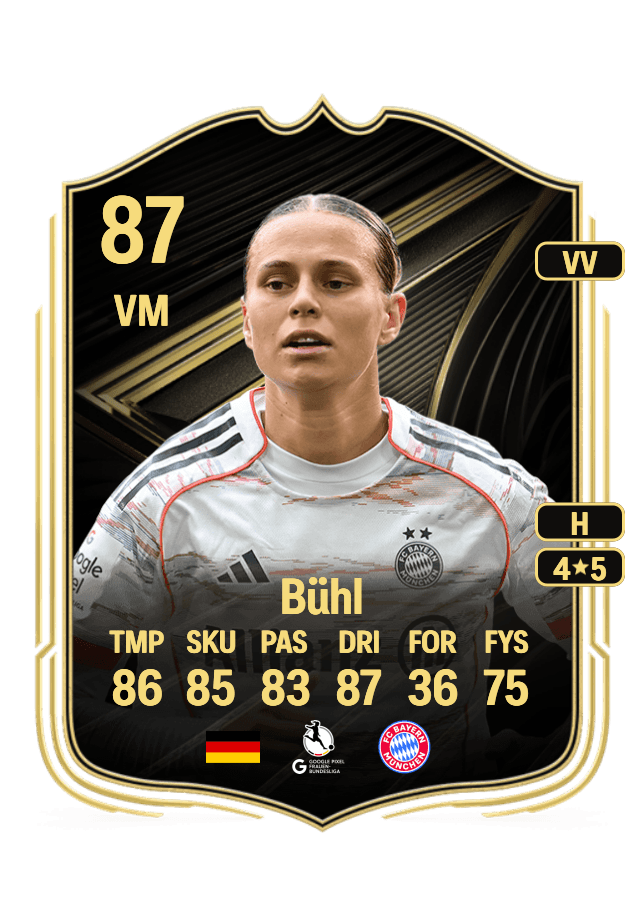 Klara Bühl card