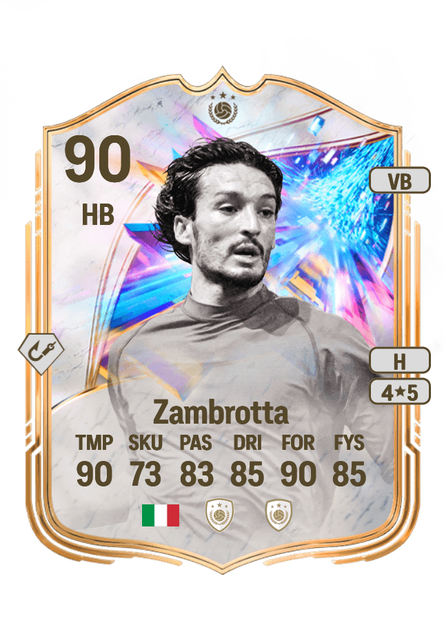 Gianluca Zambrotta card