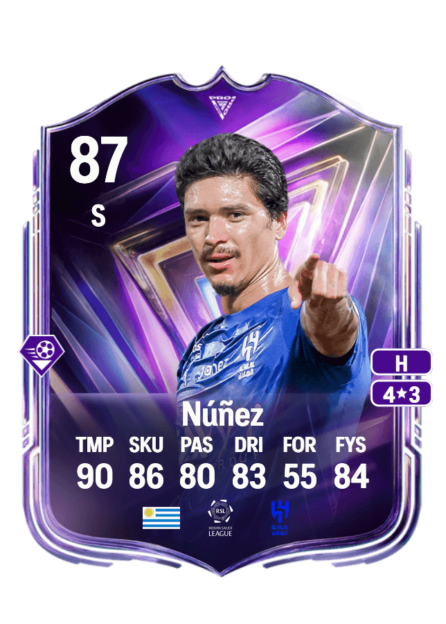Darwin Núñez card