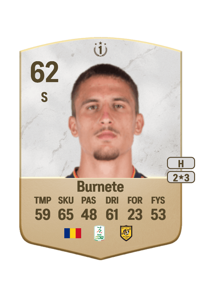 Rares Burnete card