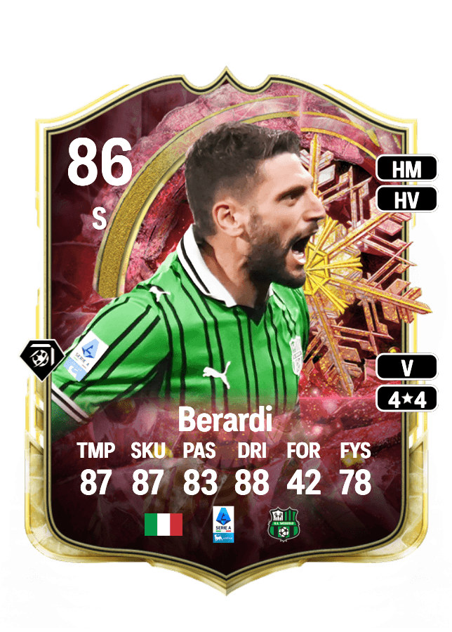 Domenico Berardi card