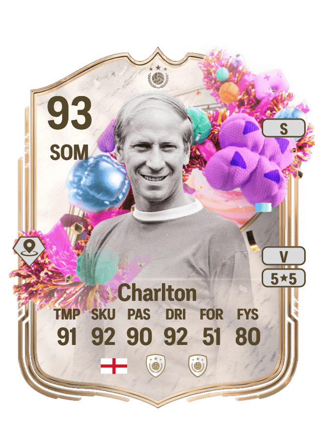 Bobby Charlton card