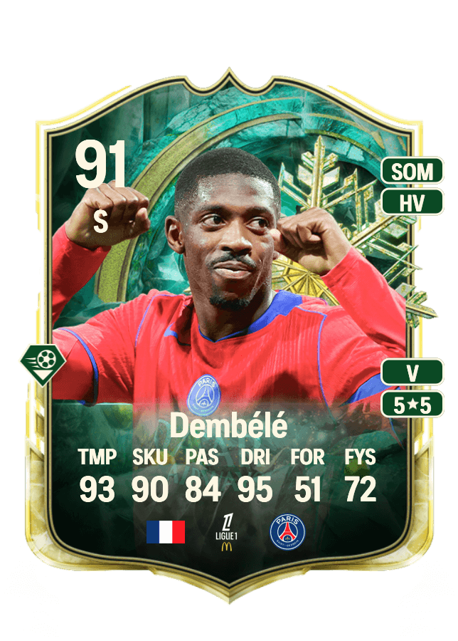 Ousmane Dembélé card