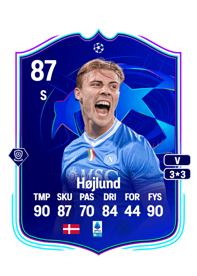 Rasmus Højlund card