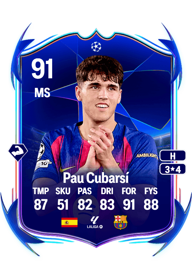 Pau Cubarsí card