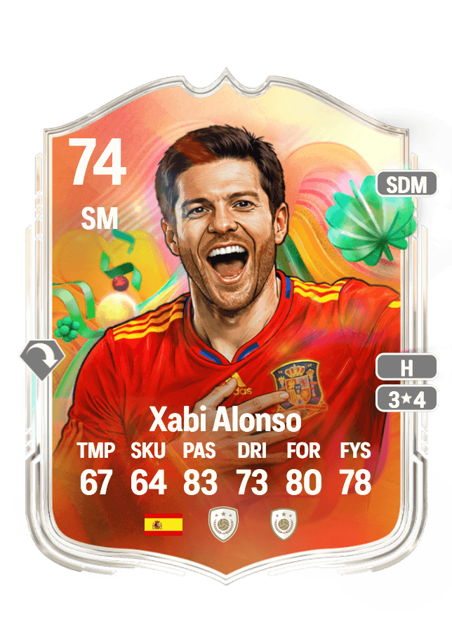 Xabi Alonso card