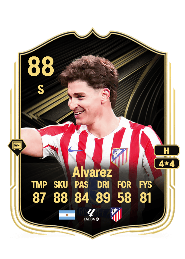 Julián Alvarez card