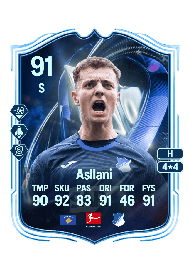 Fisnik Asllani card