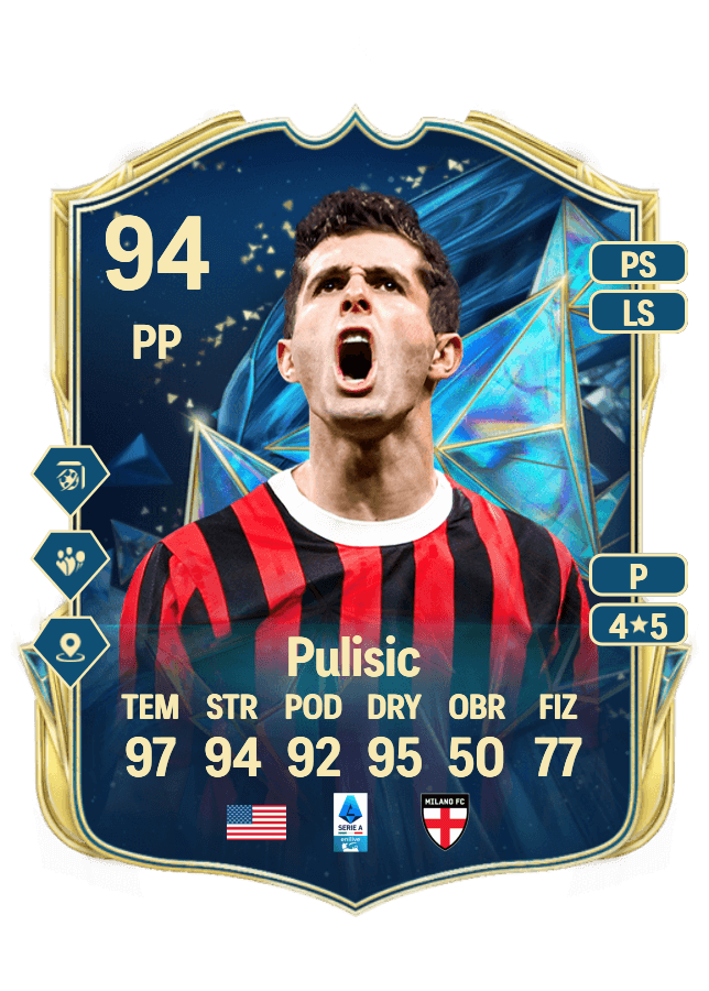 Christian Pulisic card