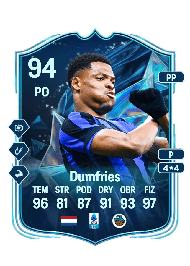 Denzel Dumfries card