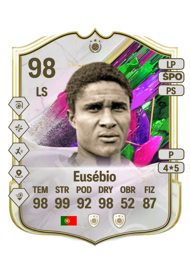 Eusébio card