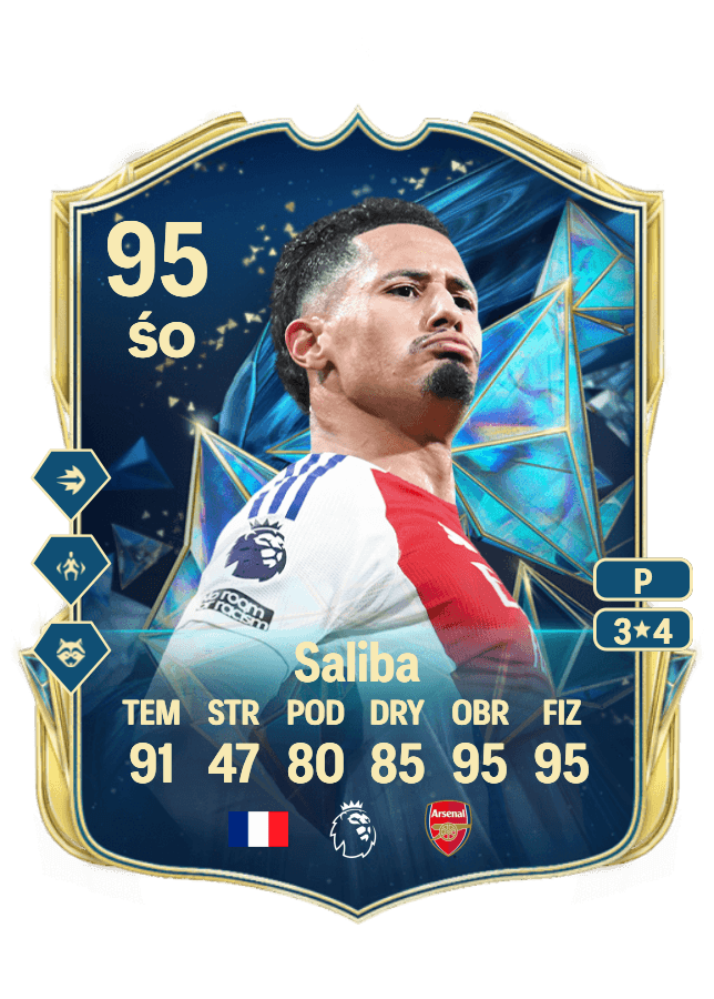 William Saliba card