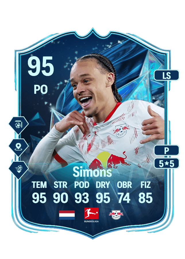 Xavi Simons card