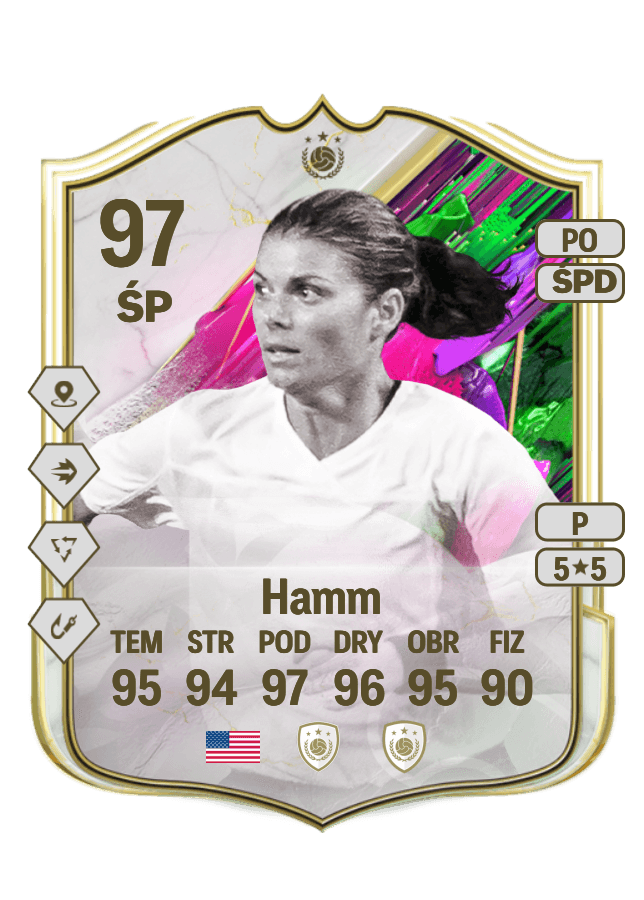 Mia Hamm card