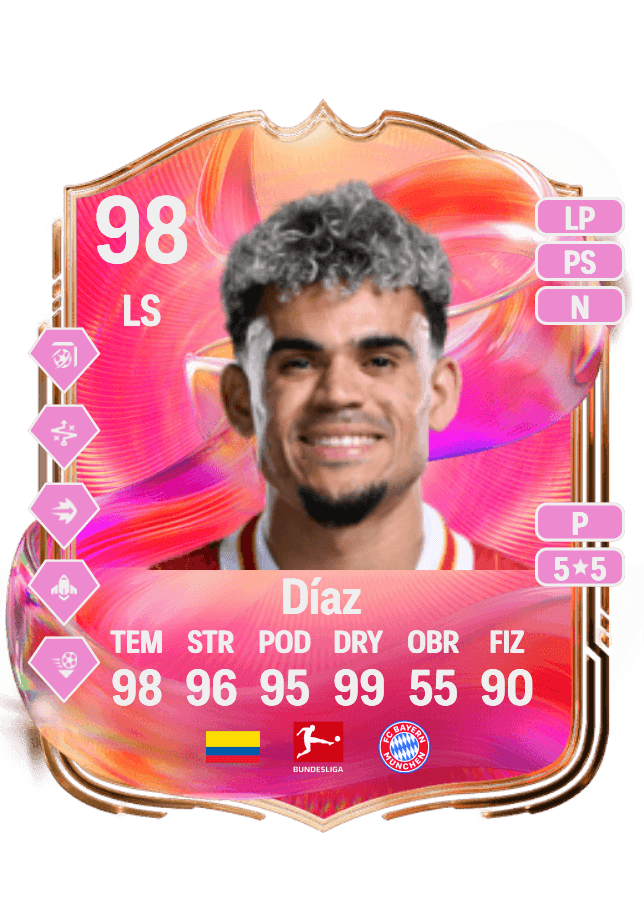 Luis Díaz card