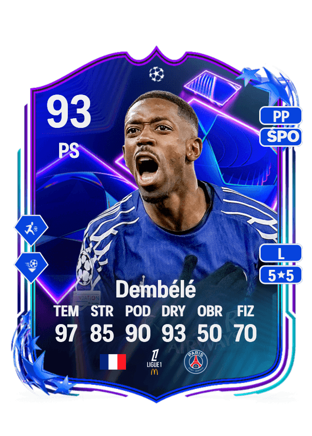 Ousmane Dembélé card