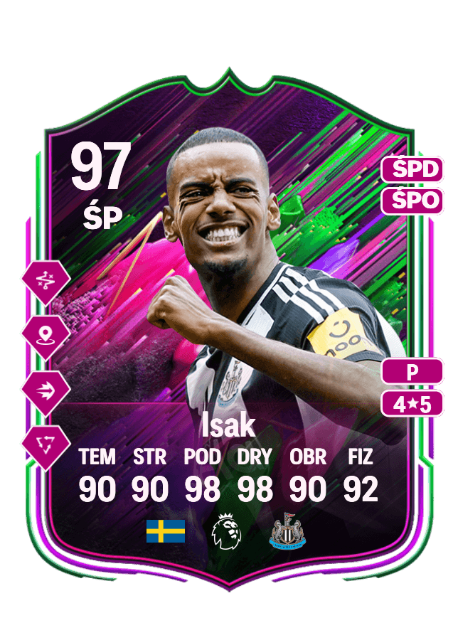 Alexander Isak card