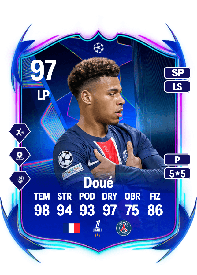 Désiré Doué card